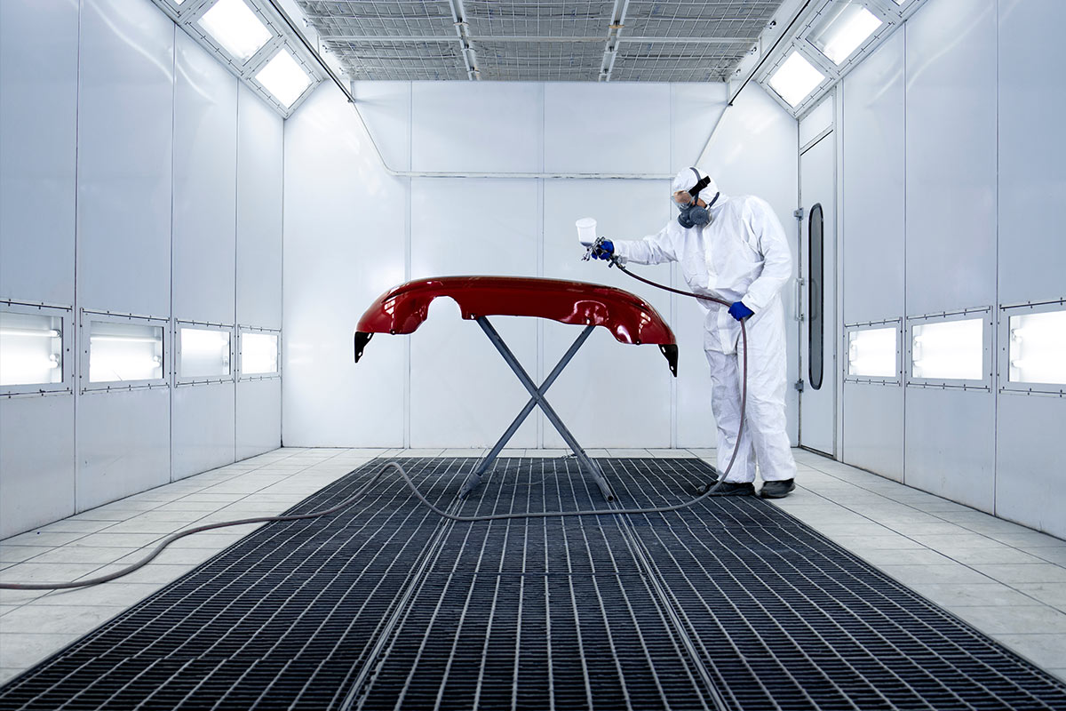 How Industrial Paint Spray Booths Enhance the Finishing Processes